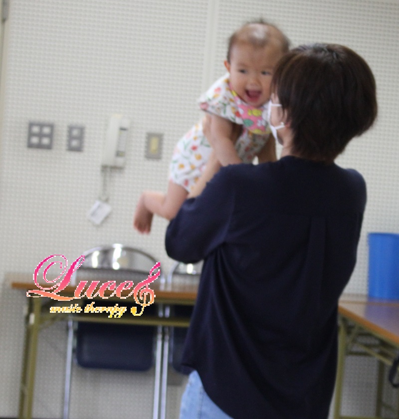 姫路市網干市民センター教室も全員ご入会でした！　0歳からの乳幼児リトミック教室