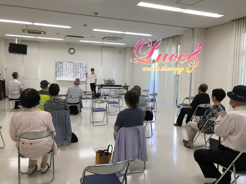 音楽療法士による健康音楽講座！　姫路市増位公民館教養講座　「楽しく歌って健康に」