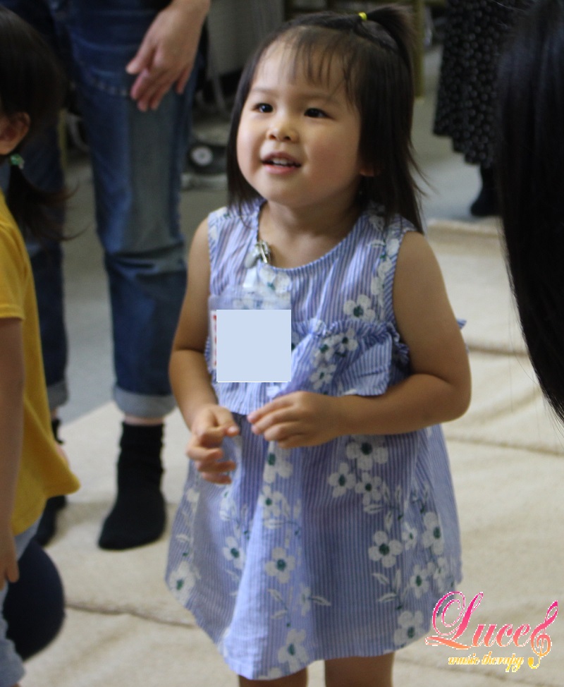 【リトミックご感想】姫路市網干市民センター教室　2歳児くまさんクラス　Ｓちゃんのお母さま　